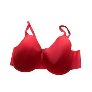 Nautica Intimates Red Full Coverage Underwire Bra 40D Style 5327-70